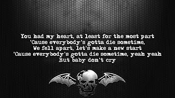 Avenged Sevenfold - A Little Piece Of Heaven [Lyrics on screen] [Full HD]