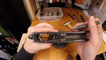 CZ 75 SP-01 Manual Safety -  Disassembly 4 -  Hammer and Trigger Groups