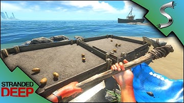 FARMING FAIL! PLANK STATION AND CROP PLOTS! - Stranded Deep [Gameplay E13]