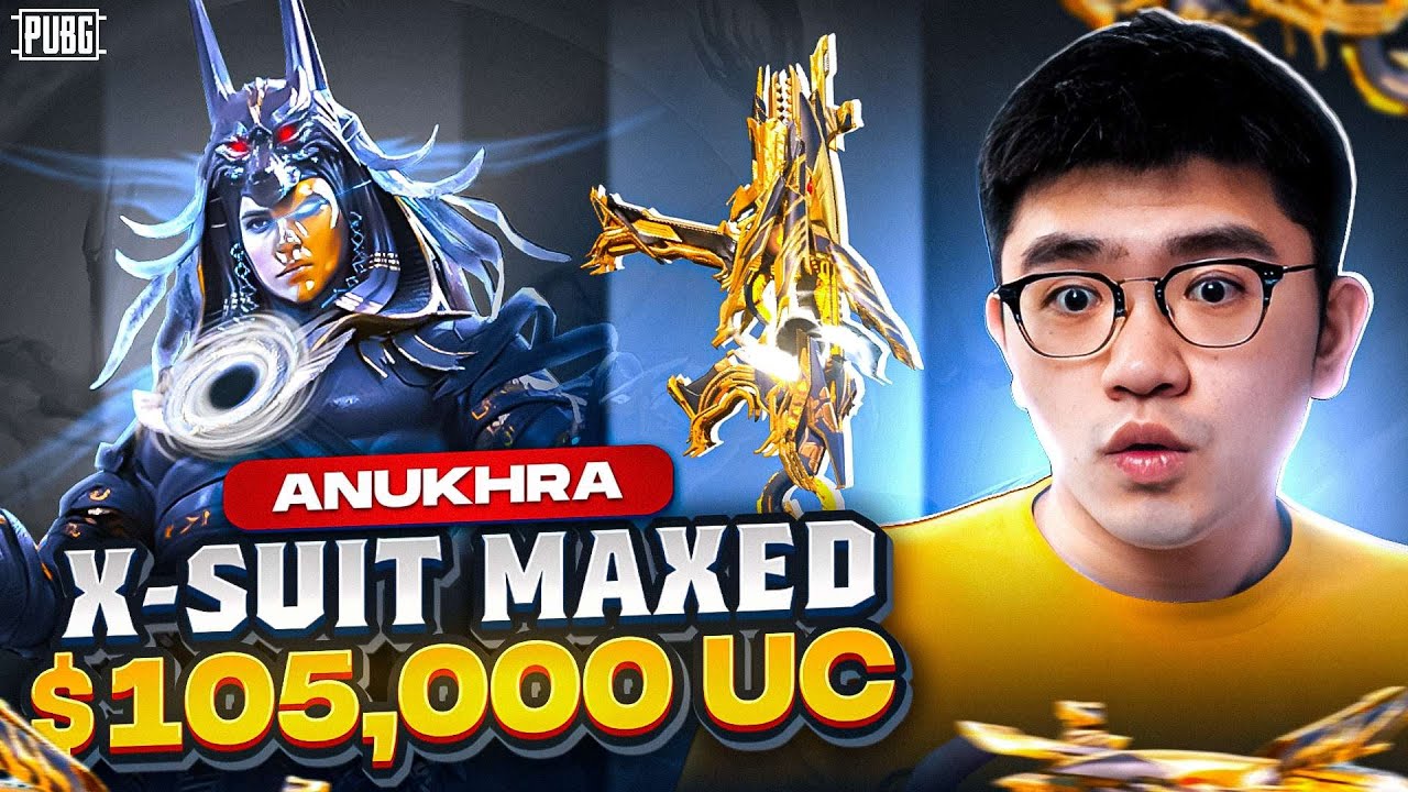 Maxing 7 Star ANUKHRA X-SUIT & Void Souleater Crate Opening | PUBG MOBILE & BGMI