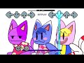 Cat Groove Friday Night Funkin Animal Crossing Mod 