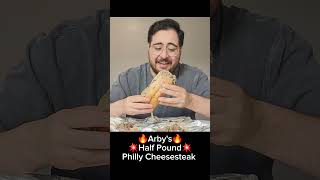 Arbys NEW Half Pound Philly Cheesesteak is INSANE 🔥