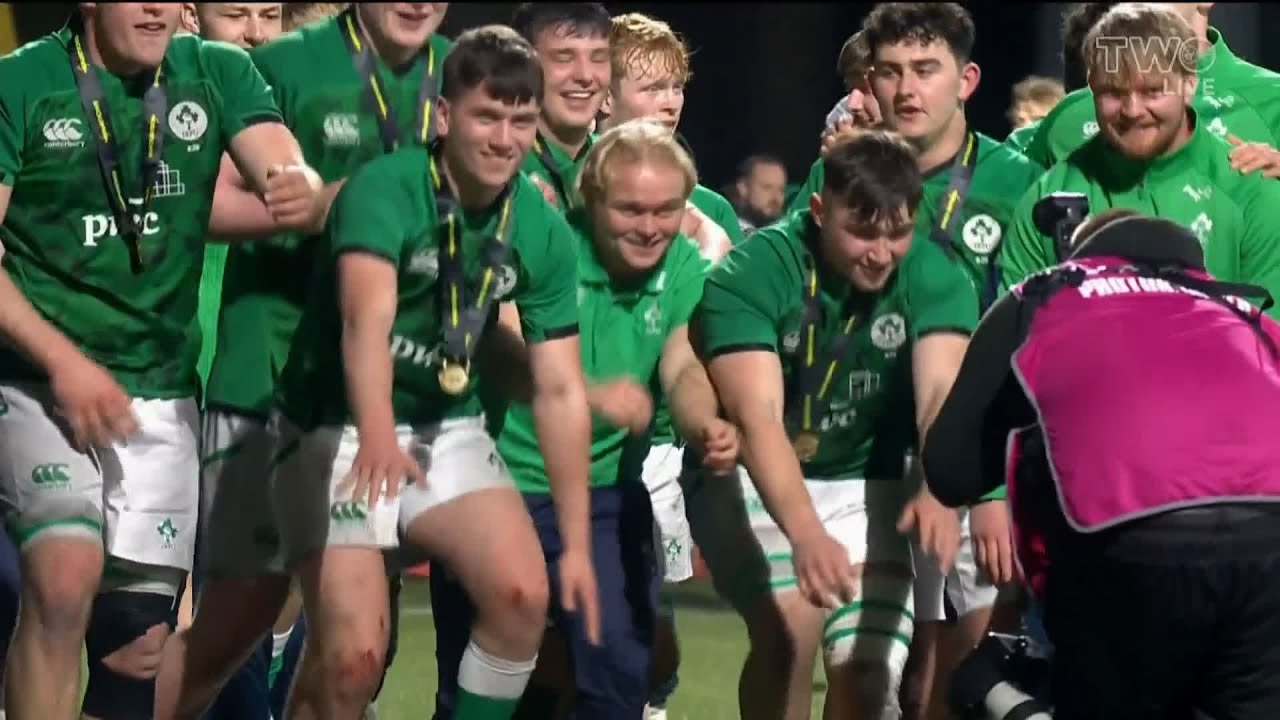 Irelands fast, expressive style of rugby.