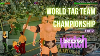 World Tag Team Title Match | Season 1 | 4 Match | SmashDown AP | War Match