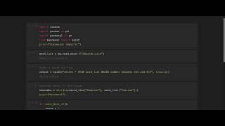 Very simple Python code for learning words in a foreign language
