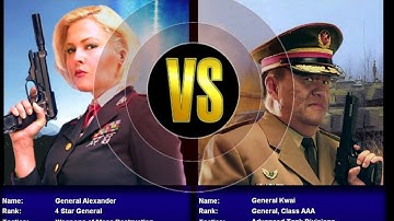 Challenge Mode: General Alexander VS General Kwai