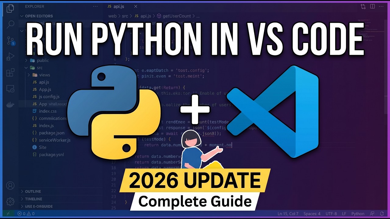 How to Run Python Program in Visual Studio Code on Windows 11 [ 2026 ...