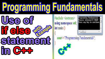 if else statement in C++ Programming || With Example in Urdu/Hindi