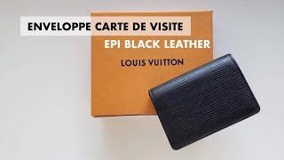 LOUIS VUITTON Kartenetui 'ENVELOPE CARTE DE VISITE'.