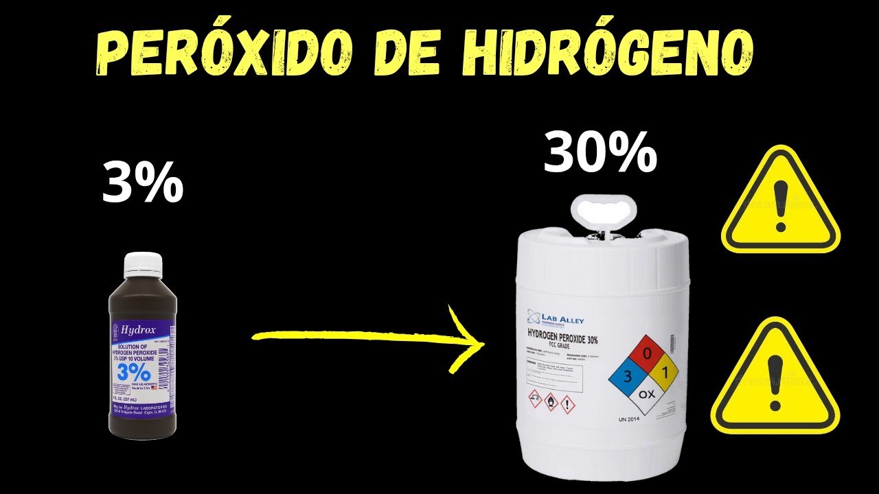 Densidad Del Peroxido De Hidrogeno Al 30