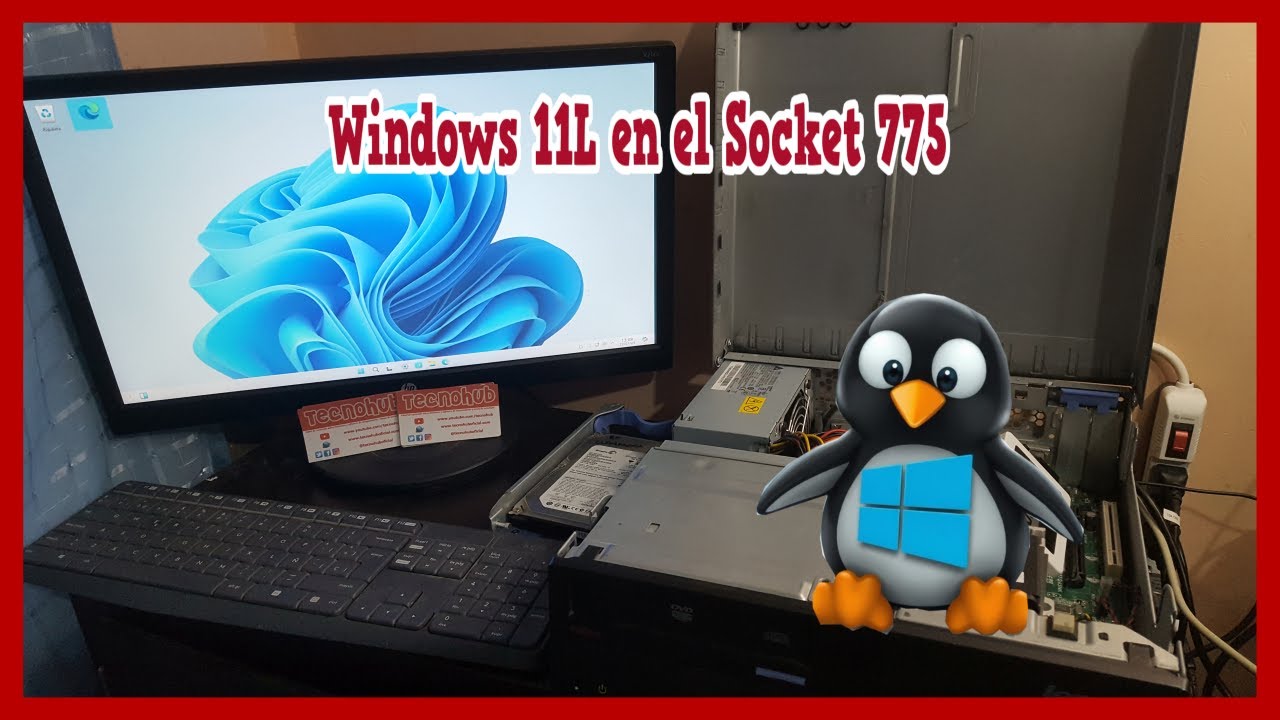Windows 11l en el socket 775 - YouTube