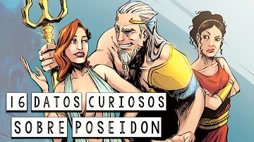 ¿Quiénes son las amantes de Poseidón?