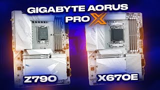 Белые PRO X от AORUS: Обзор X670 Aorus Pro X и Z790 Aorus Pro X! Про белые платы Гигабайта.