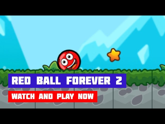 Jogo da bola vermelha 2 - Red Ball Forever 