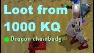 LOOT FROM 1000 KALPHITE QUEEN