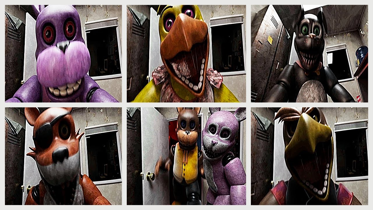 Freddy's: Reanimated All Jumpscares & Extras