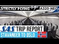 SAS Scandinavian Airlines | A320-NEO from Stavanger to Oslo | Trip Report