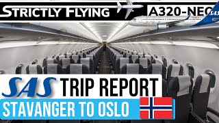 SAS Scandinavian Airlines | A320-NEO from Stavanger to Oslo | Trip Report | December 2021