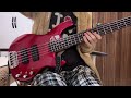 Rokudenashi - 僕らの在り処(Where we belong) bass cover (초보자의, 불완전한)