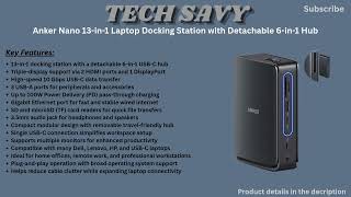 Anker Nano 13-in-1 Docking Station Review | Triple Display USB-C Laptop Dock