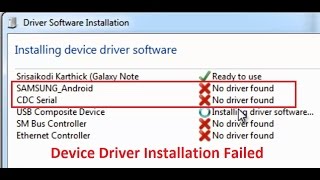 CDC Serial |SAMSUNG_Android No driver found (Driver software installation Windows 7) screenshot 4