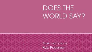 Does the World Say ? ( Let's Learn To Sing )
