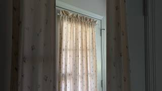 Making Door Curtain With Twin Bed Sheet U0026 Tutorial At Spoolcom sewing diy crafts hobby