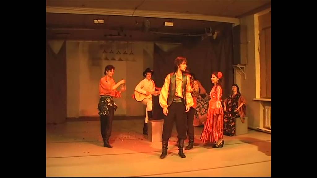 Спектакль-"Цыгане шумною толпой" - YouTube