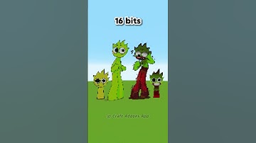 Minecraft Sprunki Owakcx：1 bit 2 bits 4 bits 8 bits 16 bits 32 bits 64 bits