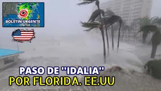 MIRA EL MOMENTO QUE HURACAN IDALIA AZOTA LAS CAROLINAS Y GEORGIA, IDALIA LEAVES FLORIDA UNDERWATER