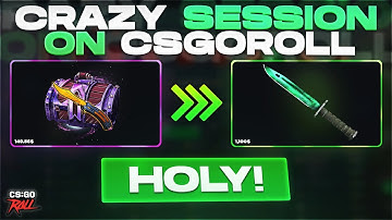 INSANE ALL IN On CSGOROLL CASE BATTLES (Csgo gambling)
