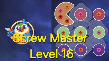 Screw Master: Nuts Jam Puzzle - Level 16