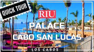 RIU PALACE  CABO SAN LUCAS | QUICK HOTEL TOUR | Como es el RIU  Palace Cabo San Lucas?