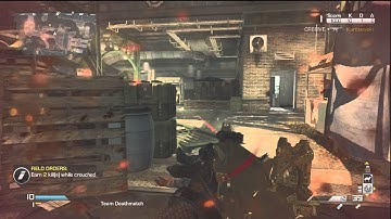 COD Ghosts ARX 160 Assault Rifle GOLD Camo Gameplay Review Xbox One Gameplay