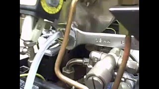 502 Tank drain check clogged