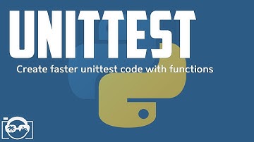 Basic of python unittest - create you own functions to work faster with python unittest