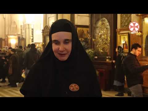 პატრიარქს აღსაყდრების დღეს  ულოცავს - იღუმენია თეოდორა (მახვილაძე)