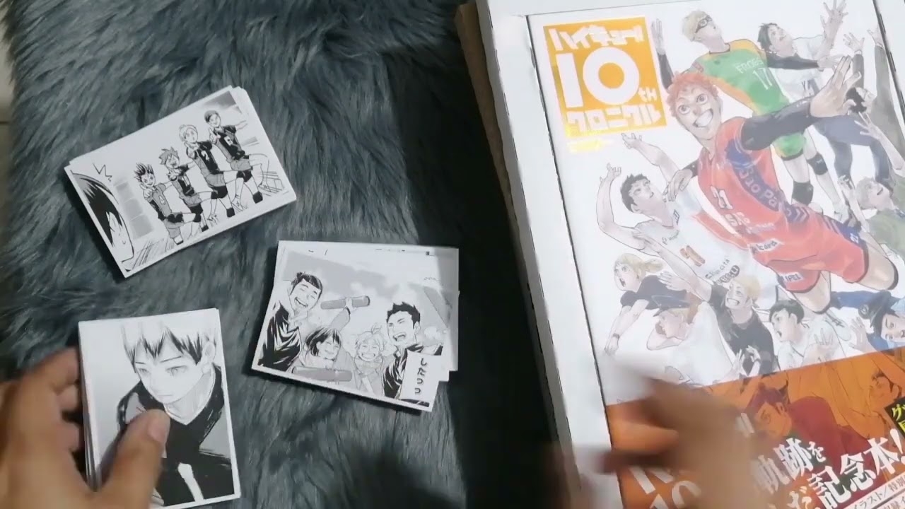 Anime Artbook I Haikyuu 10th Chronicle Book #anime #haikyuu