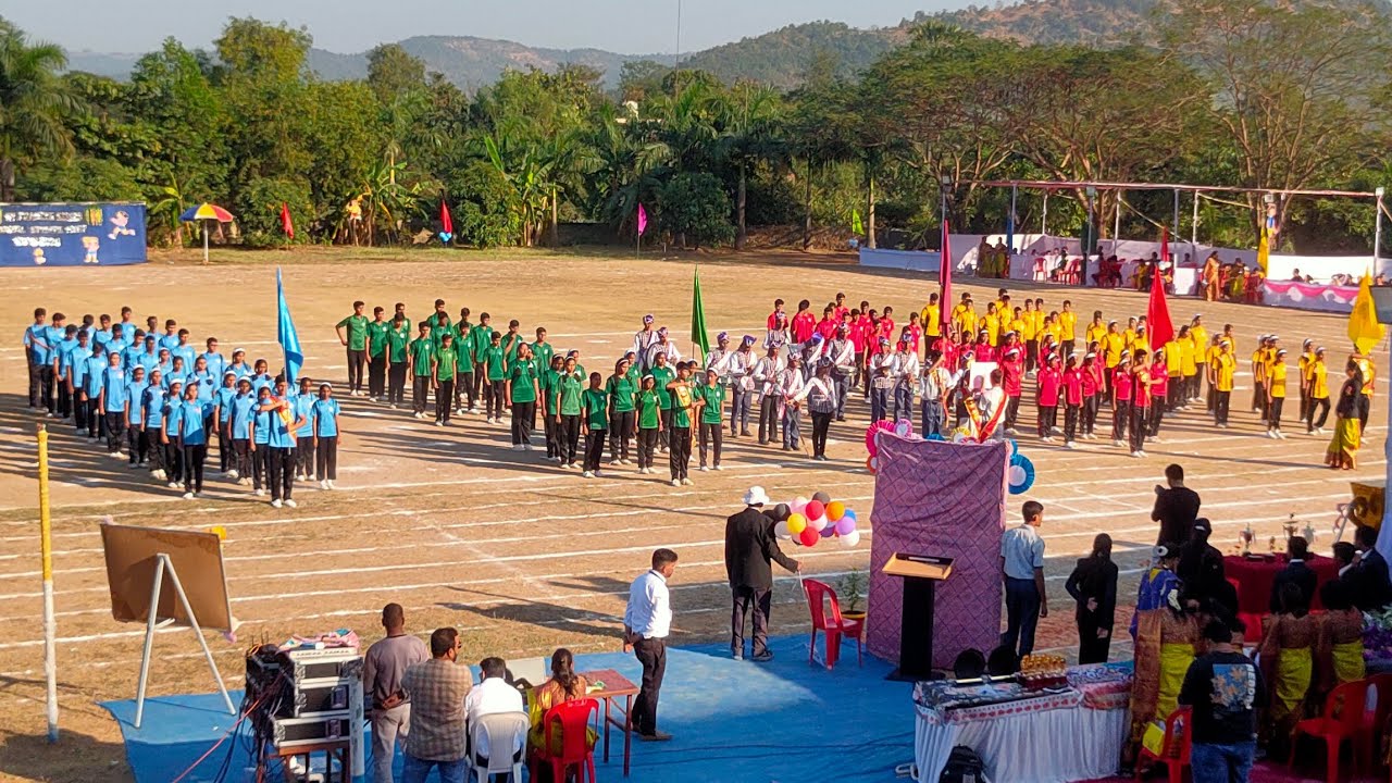 दोन वर्षानंतर परत एकदा अस अनुभवलं |  annual sports meet 2025-26 