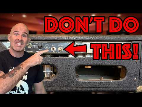 5 BIG Tube Amp Mistakes That Can Kill Your Amp!