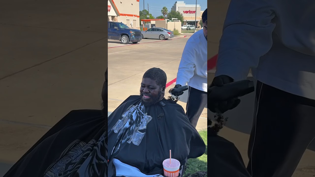 Part1. he’s tired of people calling him homeless #barber #homeless #barberlove