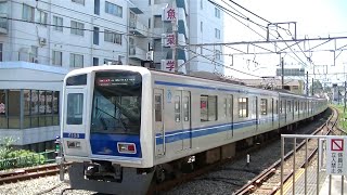 西武6050系6158F08M急行武蔵小杉行き 東横線自由が丘駅入線