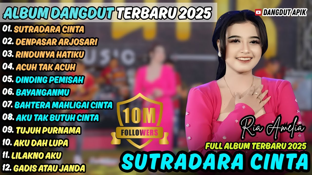 SUTRADARA CINTA - DENPASAR ARJOSARI || RIA AMELIA || SIMPATIK MUSIC FULL ALBUM TERBARU 2025