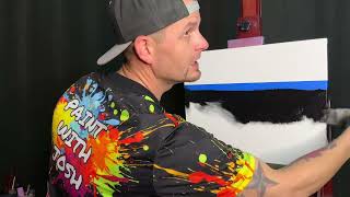 How To Use Liquitex Black Gesso To Prep Your Canvas Real Time, No Edits By