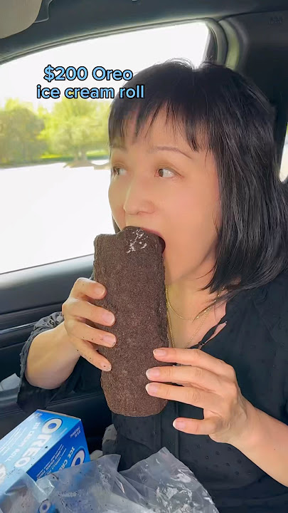 Trying 7 kinds of Oreo desserts I’ve never tried before… #food #oreo #shorts