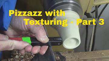 Adding Pizzazz to Woodturning with Texturing Episode 3