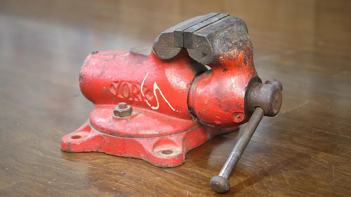 Just a little guy! York 60 Vise Restoration