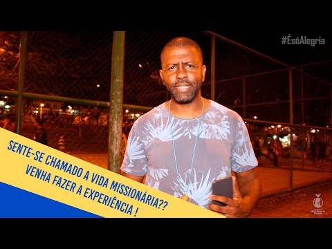 Sente-se chamado a Vida Missionária? Venha fazer a experiência!// É SÓ ALEGRIA #19// EDUARDO BADU Sente-se chamado a Vida Missionária? Venha fazer a experiência!// É SÓ ALEGRIA #19// EDUARDO BADU