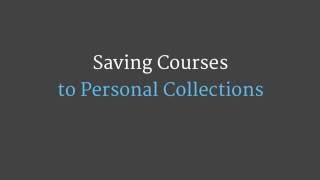 Celebrity MicroLesson: Saving Courses Net Worth