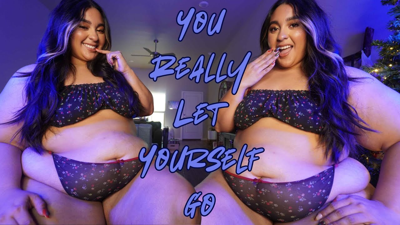 BBW TEASES YOU FOR GETTING FAT